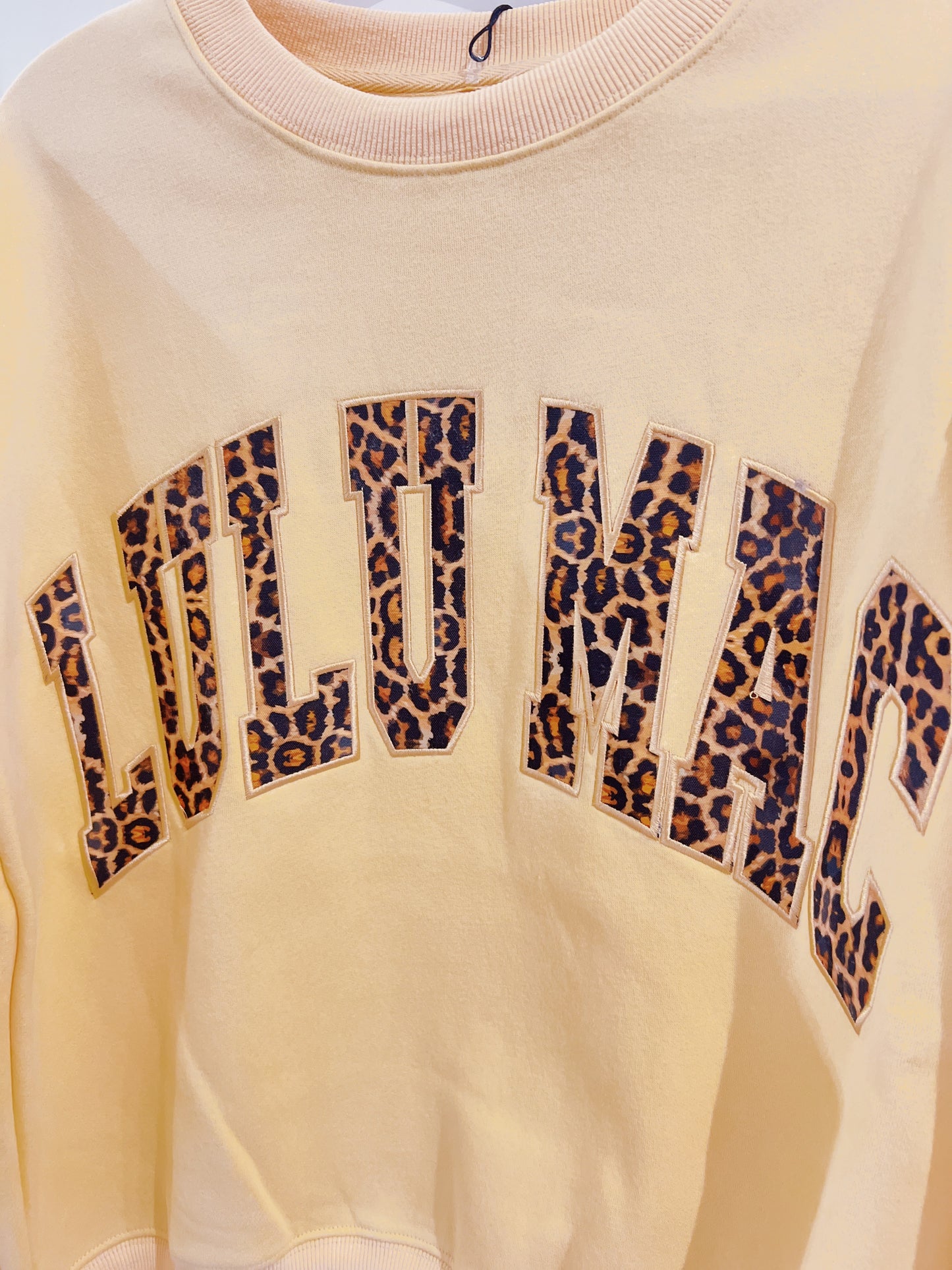 Lulu Mac Butter/Cheetah Sweatshirt