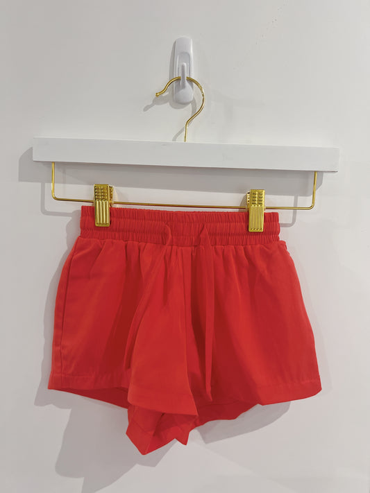 Hot Coral Remi Shorts