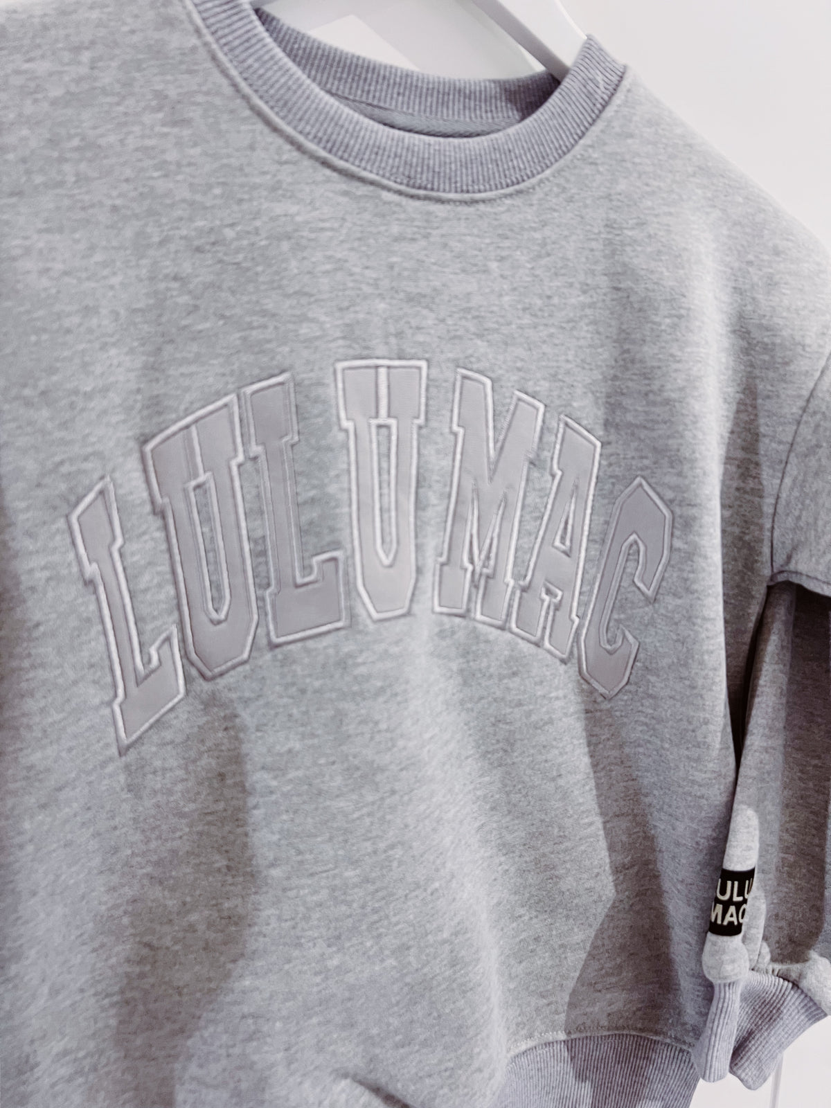 LuLu Mac Youth Light Grey Sweatshirt