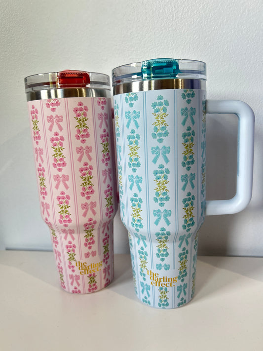 40oz Flip Straw Tumbler