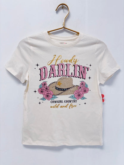 Paper Flower Gardenia Howdy Darlin Tee