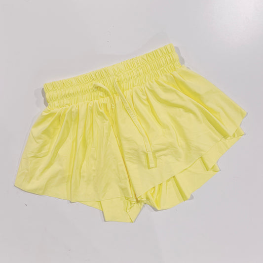 Suzette Adult Yellow Fly Away Short