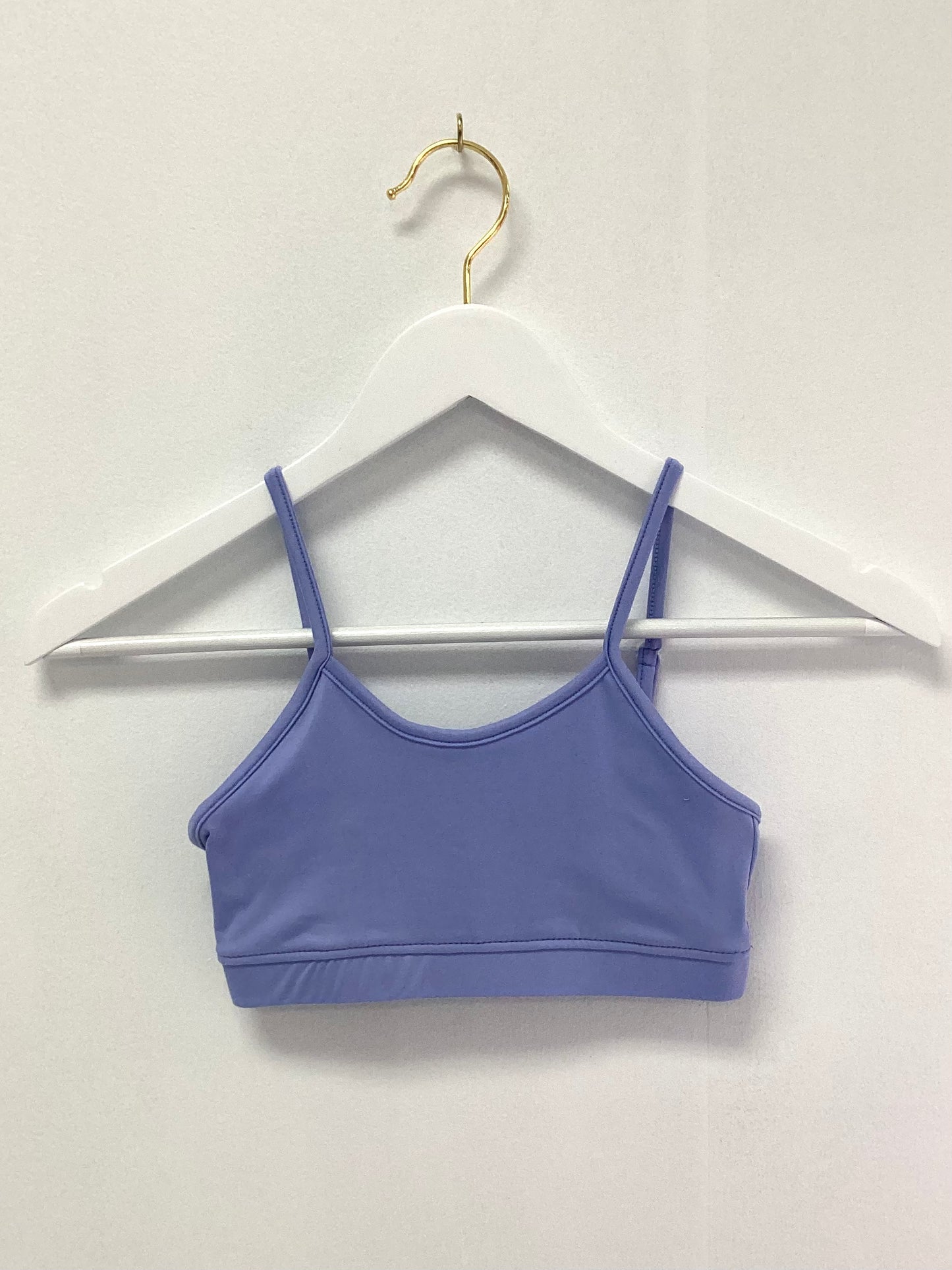 Erge Solid Cami Bra- Aqua