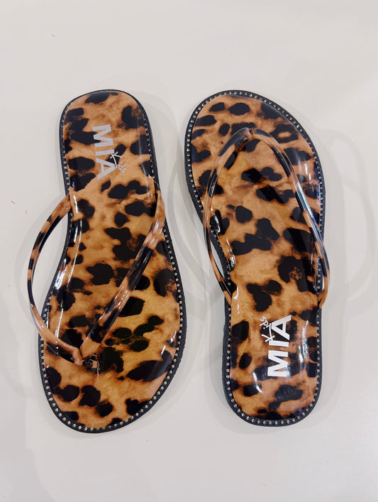 MIA Kids Little Aster Sandal- Leopard