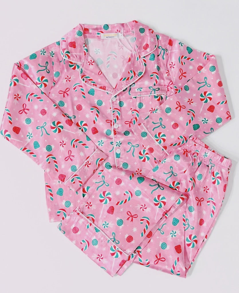 Tween Style Sweet Holiday Loungewear Set