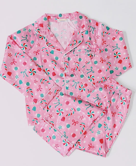 Tween Style Sweet Holiday Loungewear Set