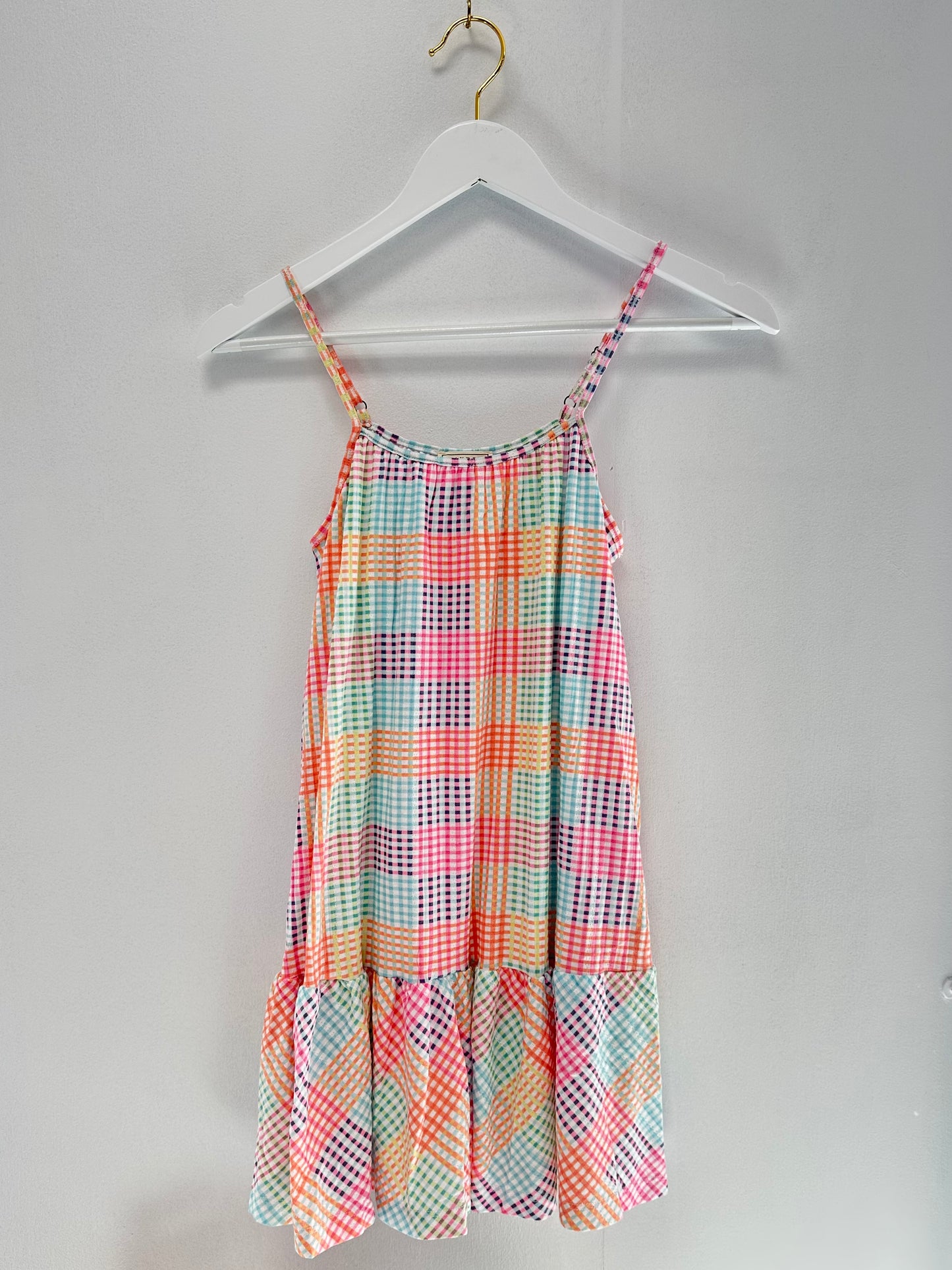 Hayden Multi Plaid Tank Dress