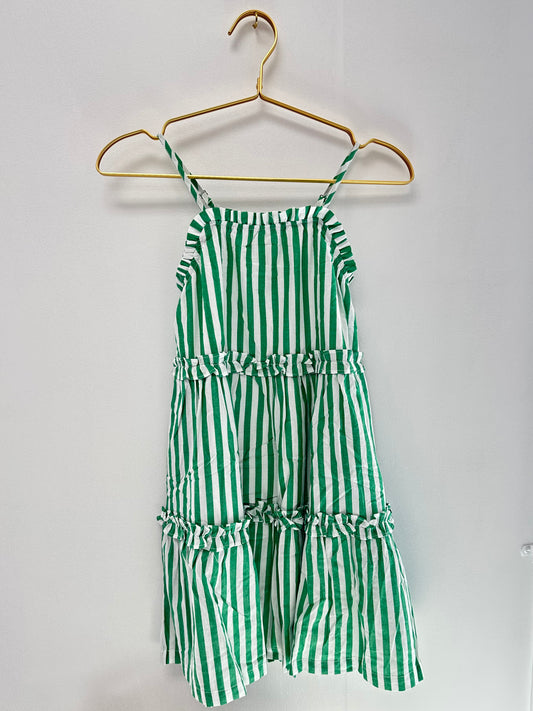 Hayden Kelly Green Stripe Sundress