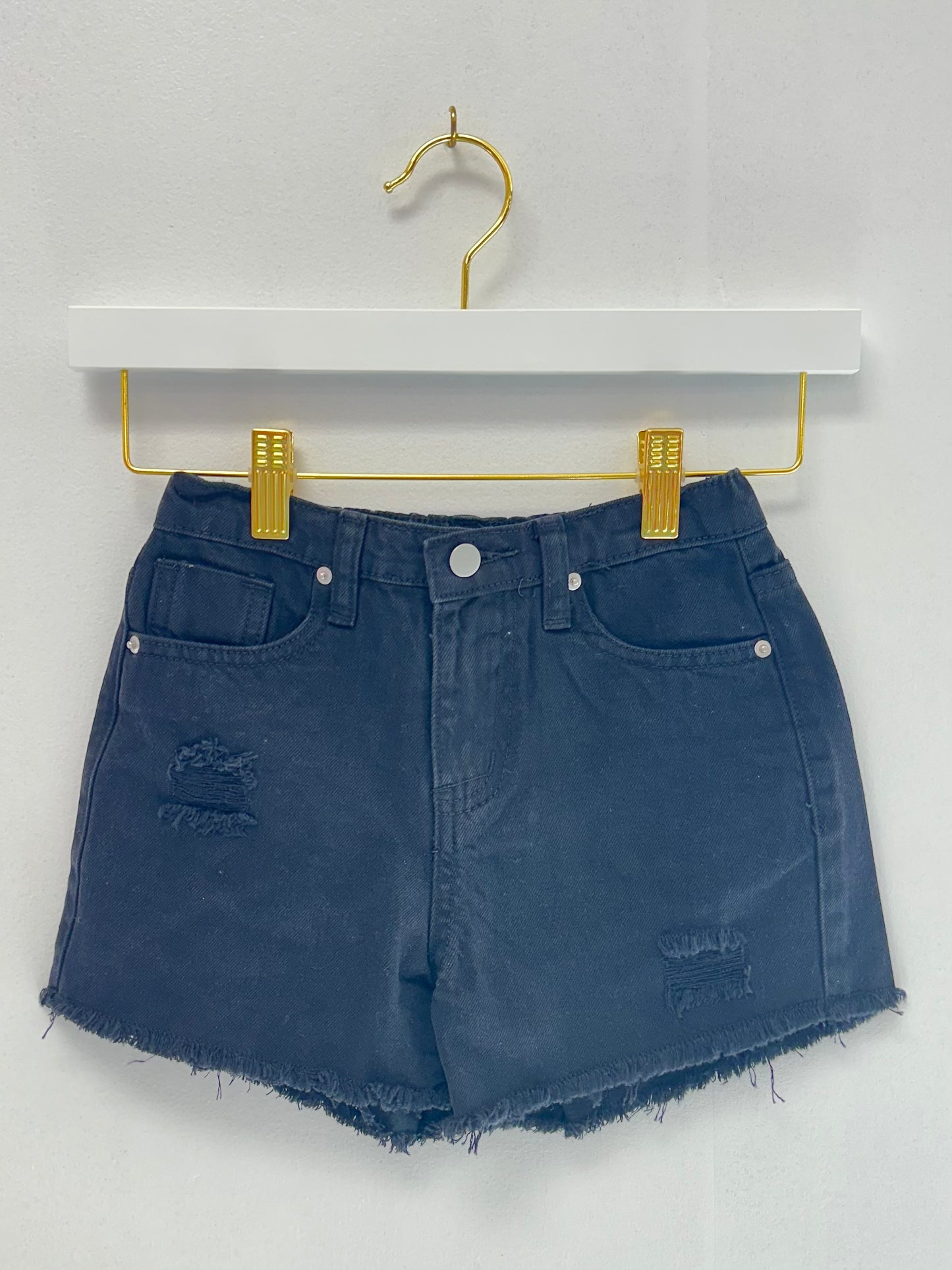 Hayden Black Denim Short