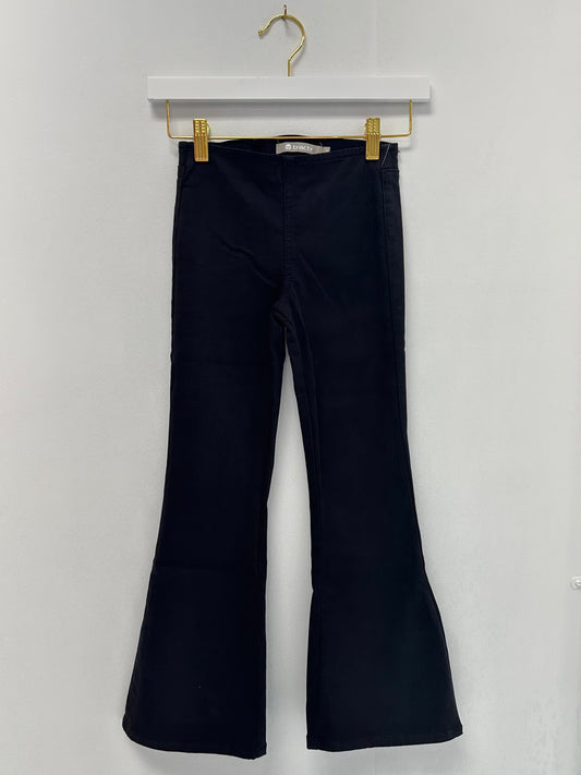 Tractr Black Pull On Flare Pant