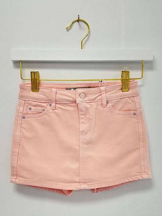 Tractr Color Denim Skort