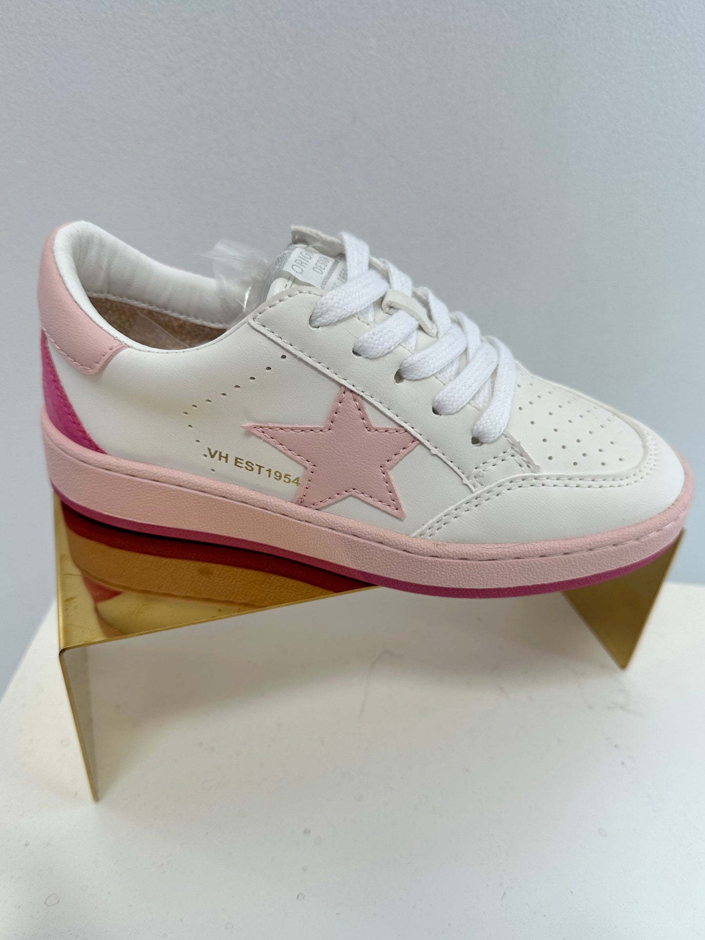 Vintage Havana Light Pink/Hot Pink Star Sneaker