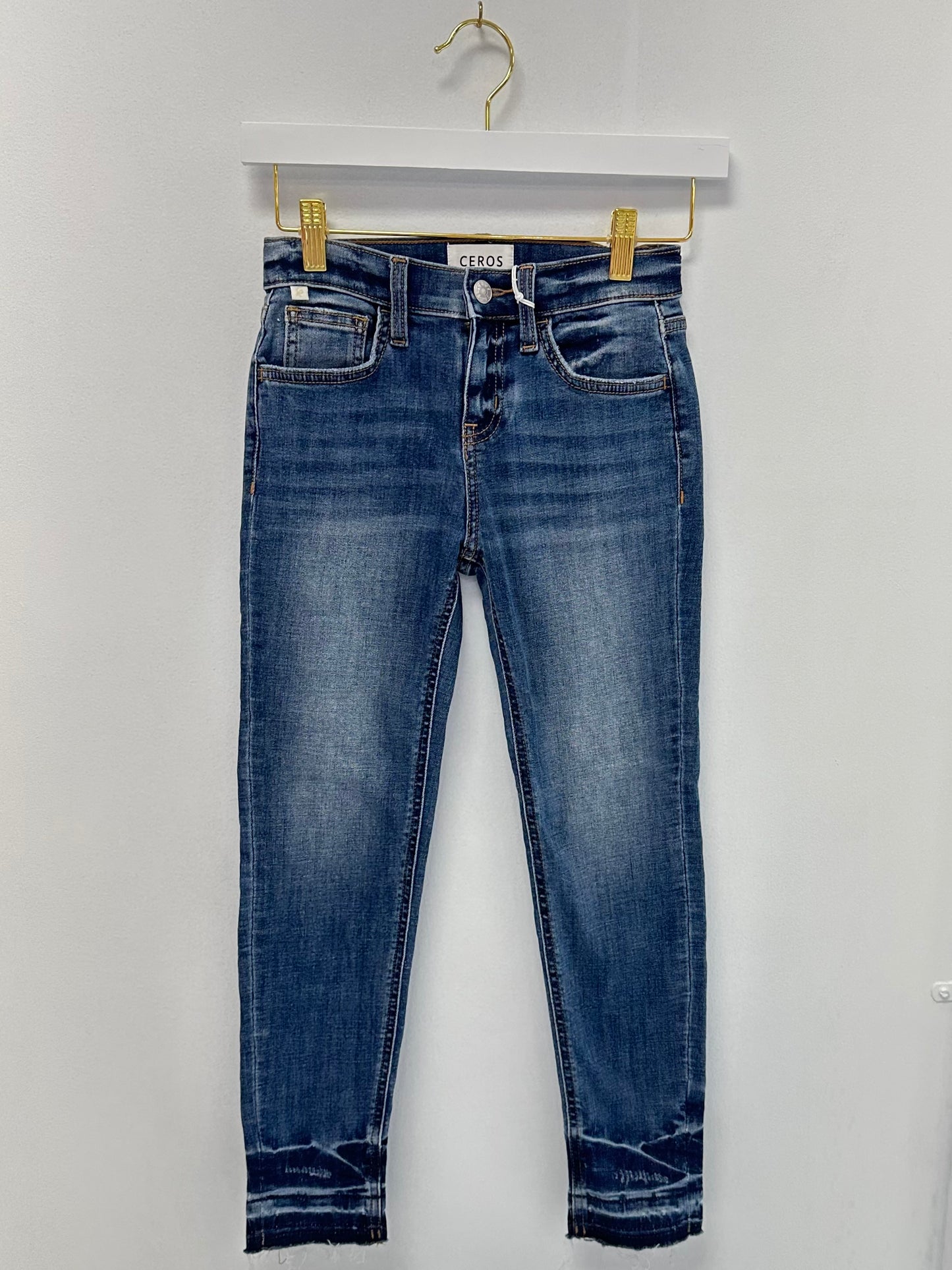 Ceros Medium Blue Skinny Jean