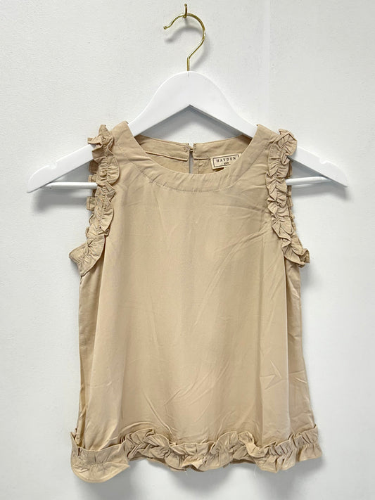 Hayden Khaki Sleeveless Top