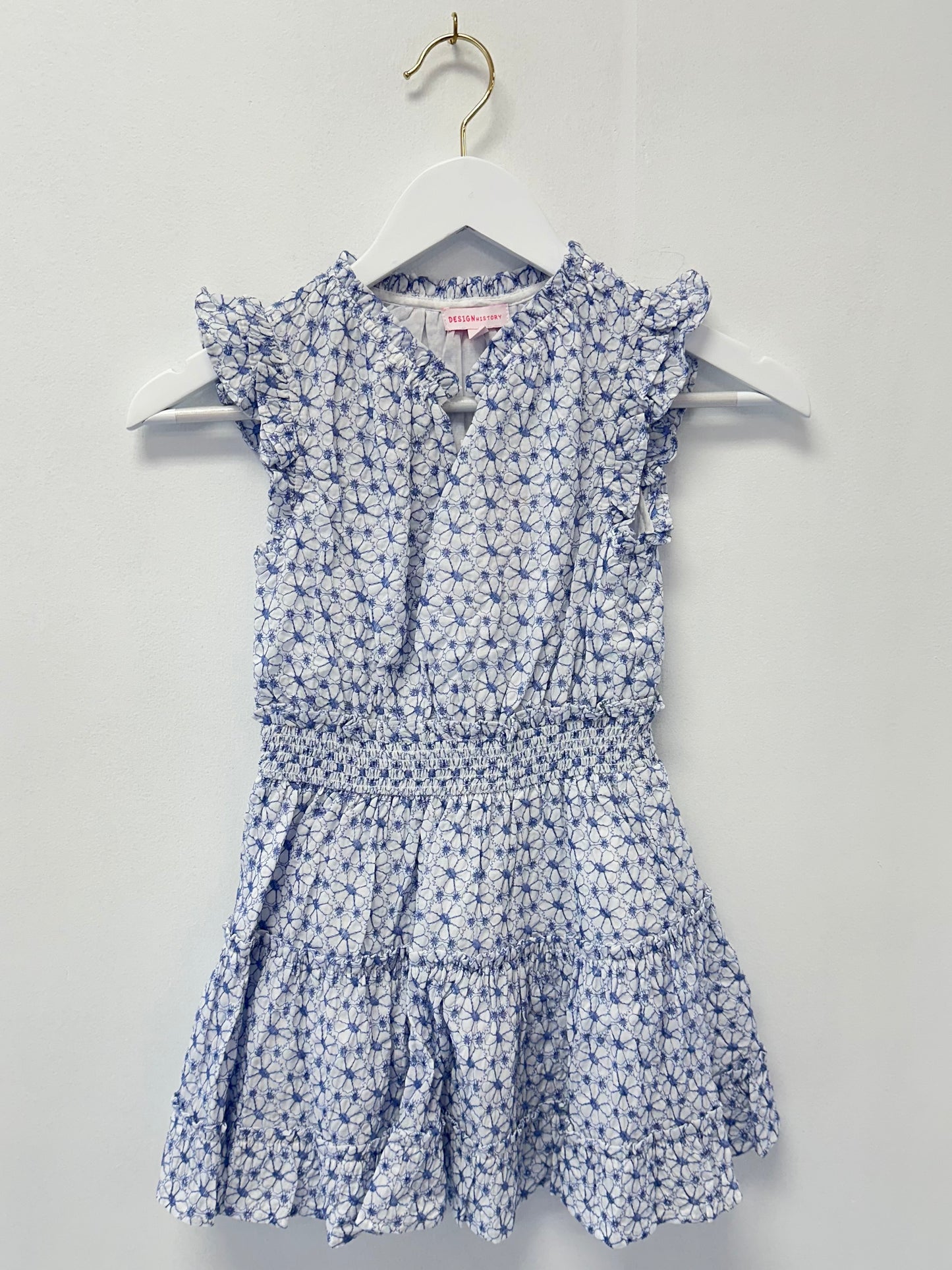 Design History Blue Combo Dress