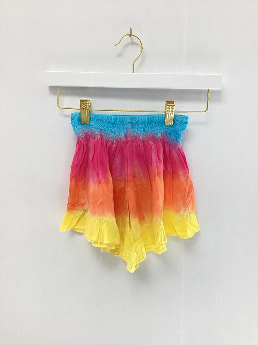 Joyous & Free Rainbow Tie Dye Short