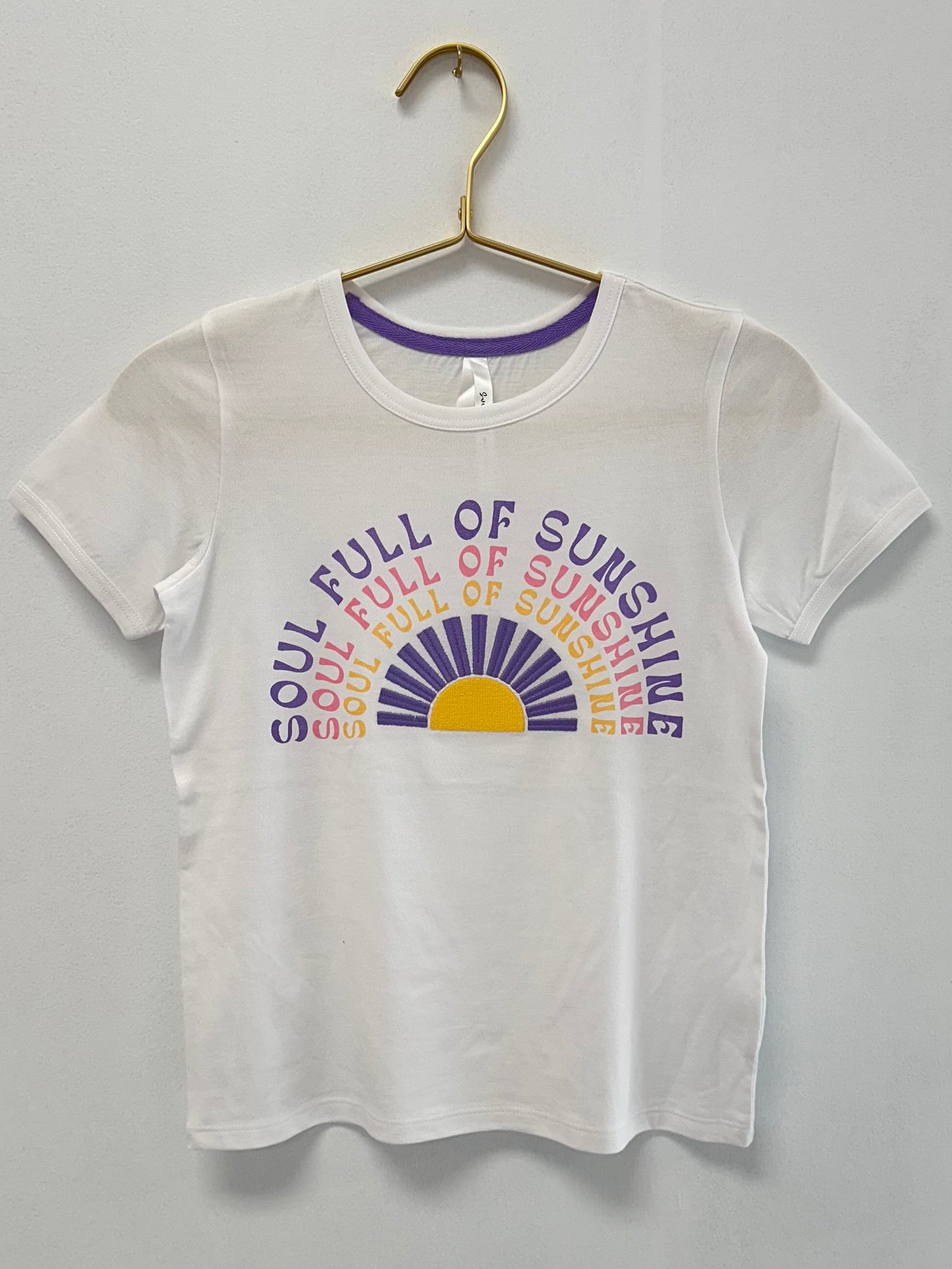 Sweet Soul White Soul Full of Sunshine Graphic Tee