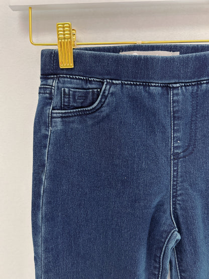 Tractr Dark Indigo Pull On Bootcut Jean