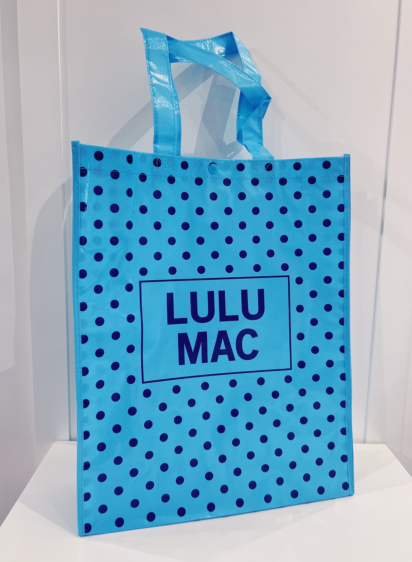 LuLu Mac Blue Reusable Tote