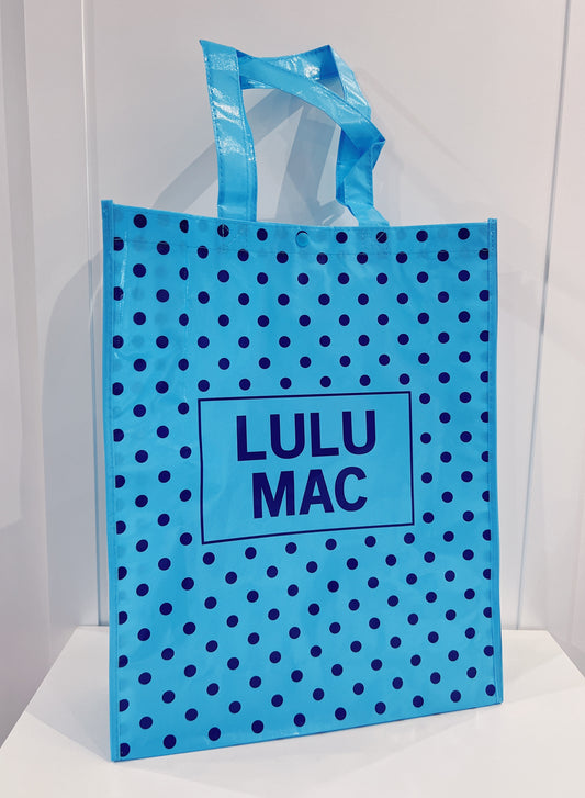 LuLu Mac Blue Reusable Tote