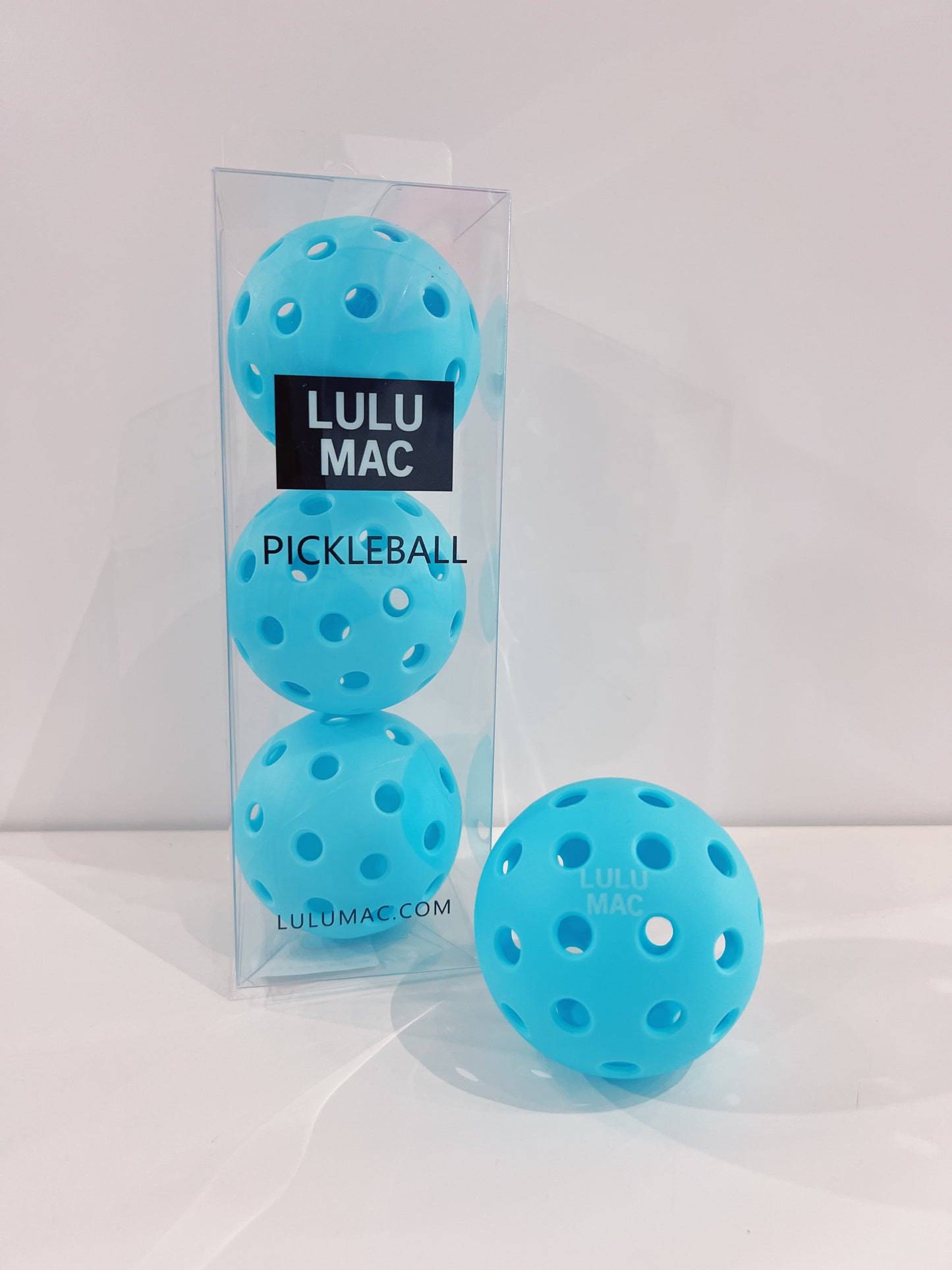 LuLu Mac Blue Pickleball Balls
