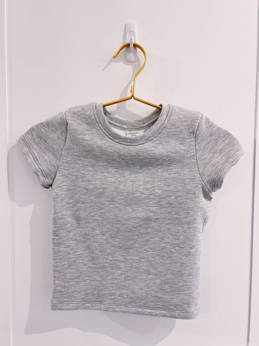 Suzette Tween Heather Grey Flodal S/S Tee