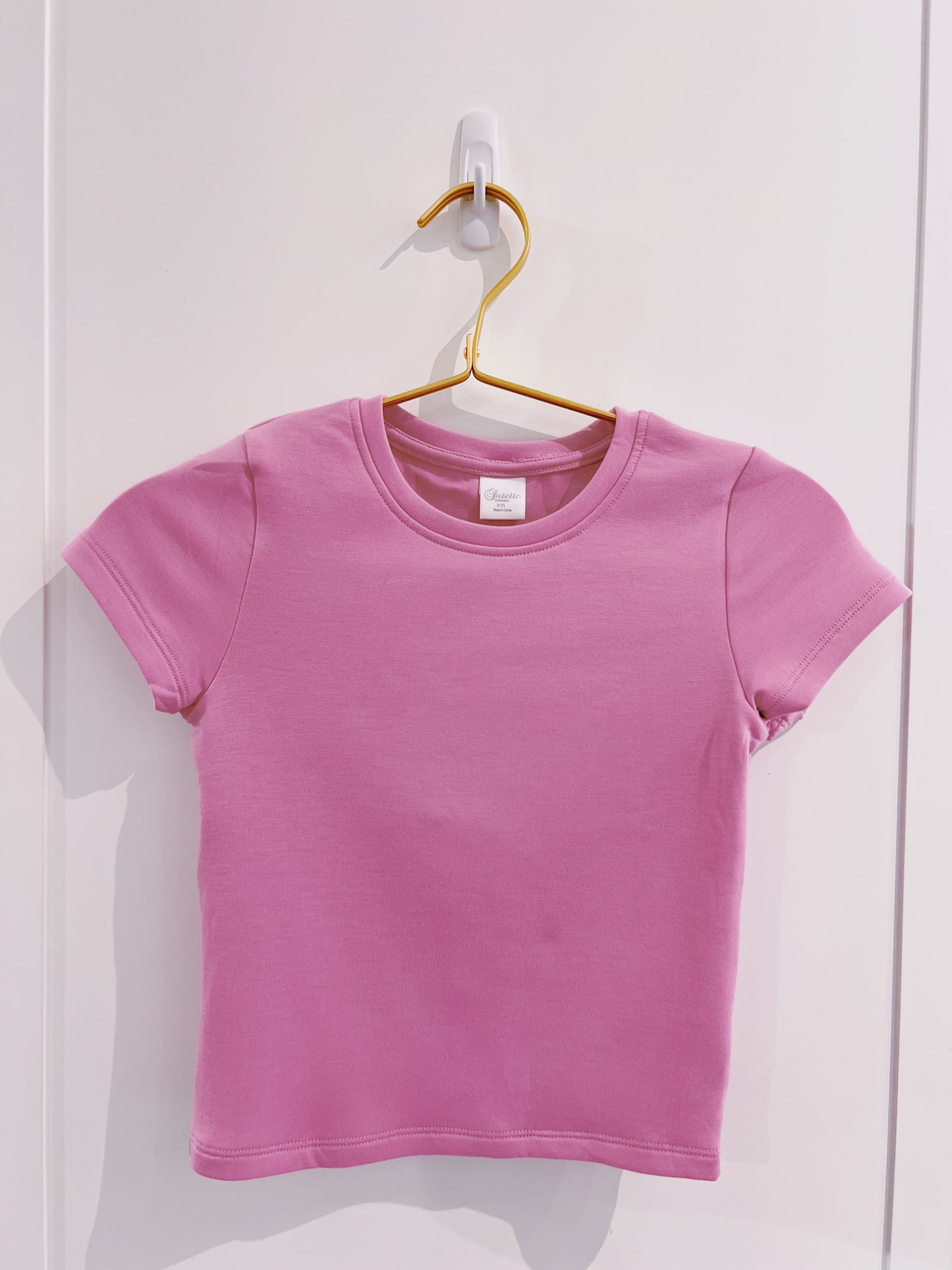 Suzette Tween Chalk Pink Flodal S/S Tee