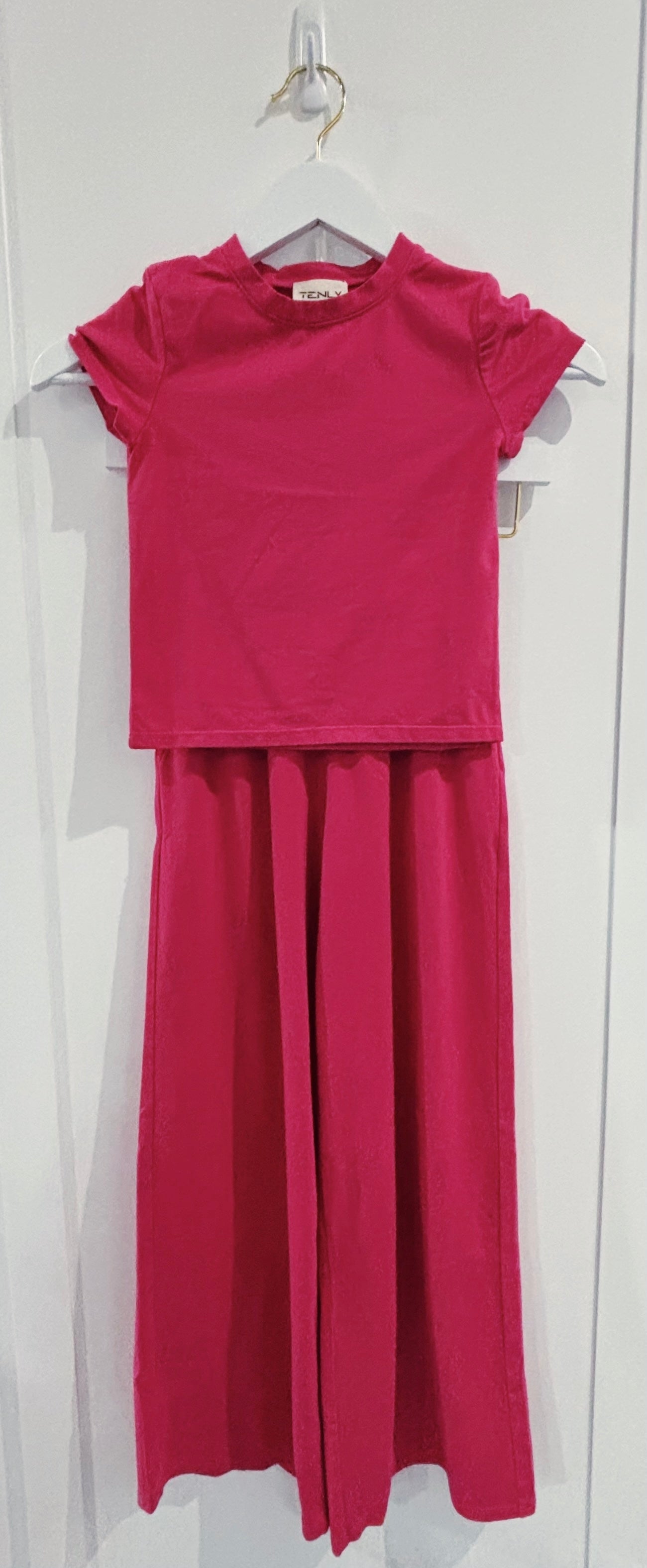 Tenly Hot Pink Pant Set