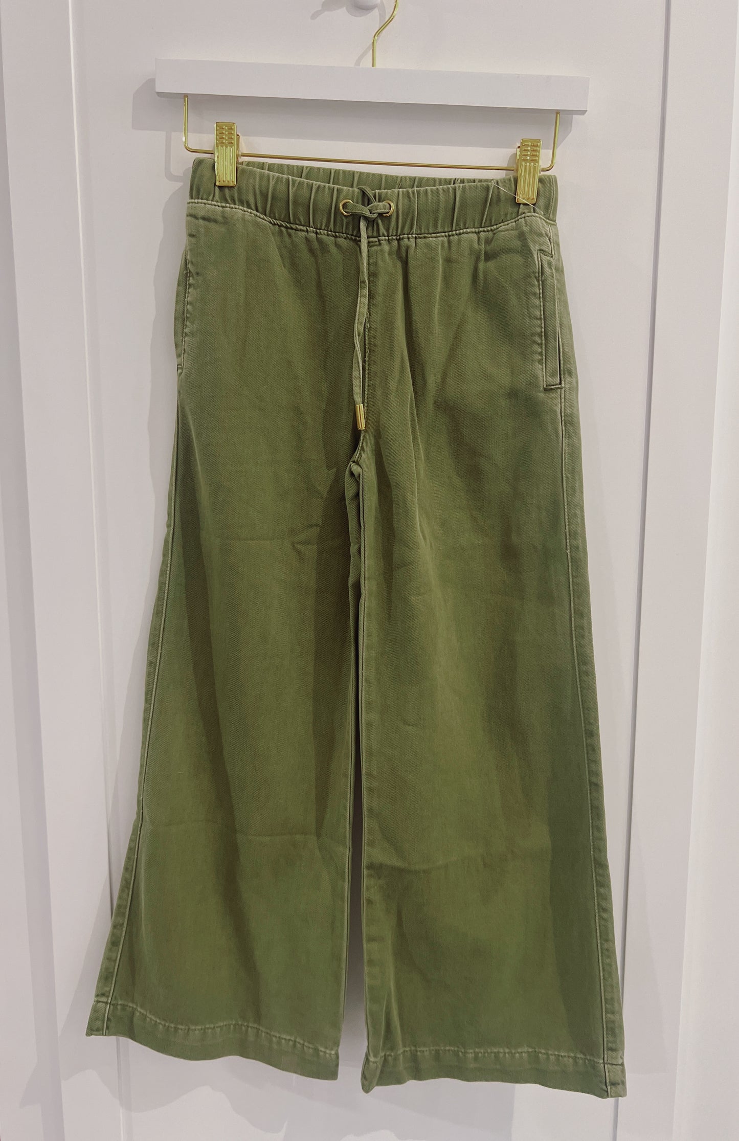 Tractr Olive Soft Denim Pant
