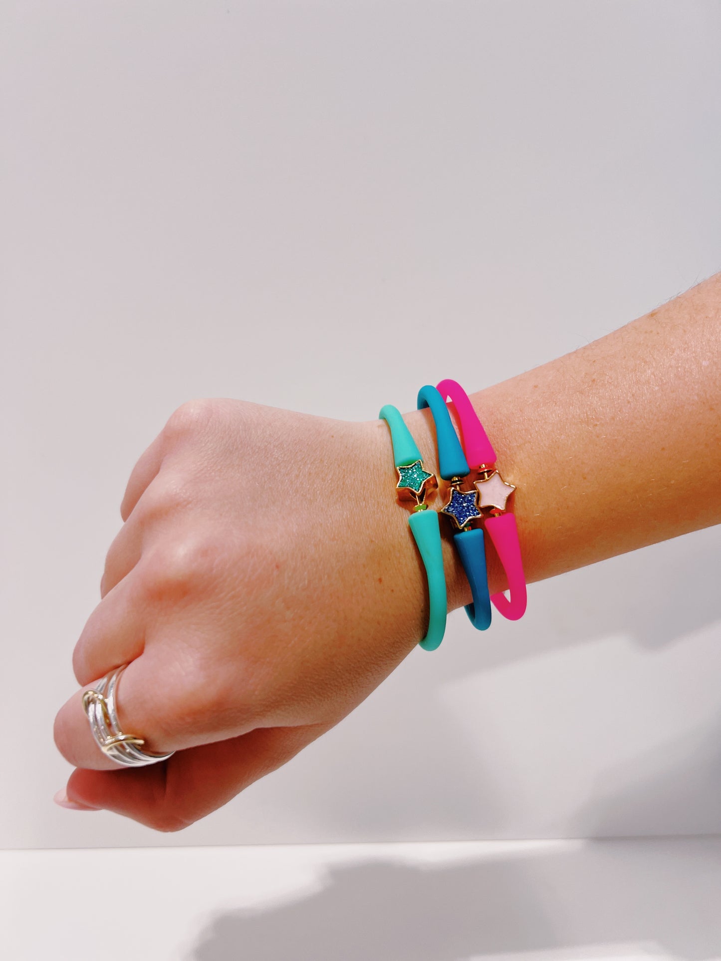 Silicone Charm Bracelet