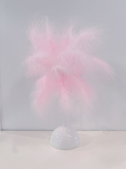 Pink Feather Light Up