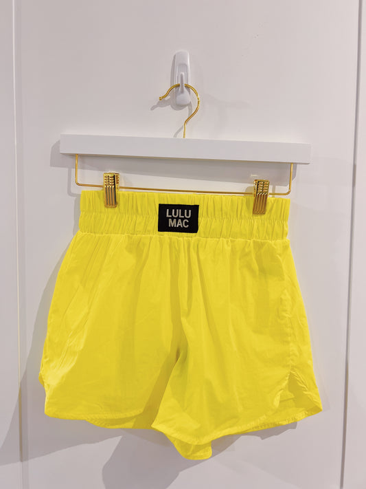 Lulu Mac Adult Neon Yellow Short