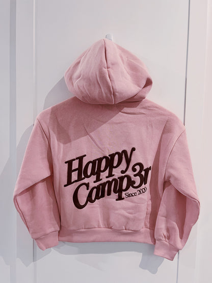 Happy Camp3r Ballet Pink Puff Series Hoodie