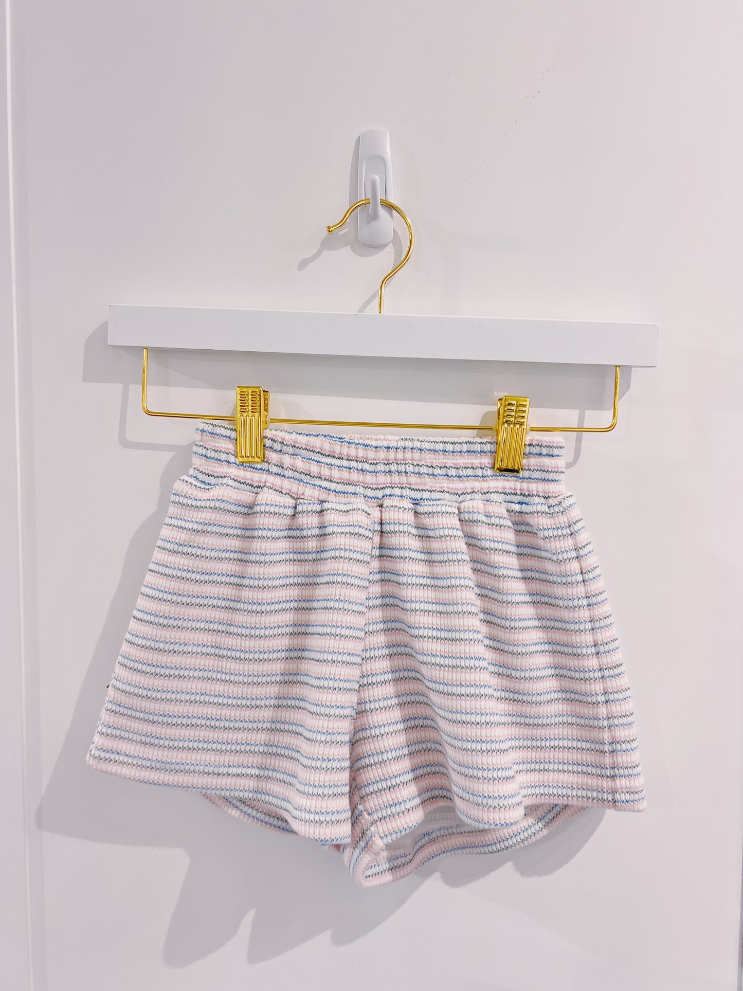 Macaron Stripe Knit Carlisle Short