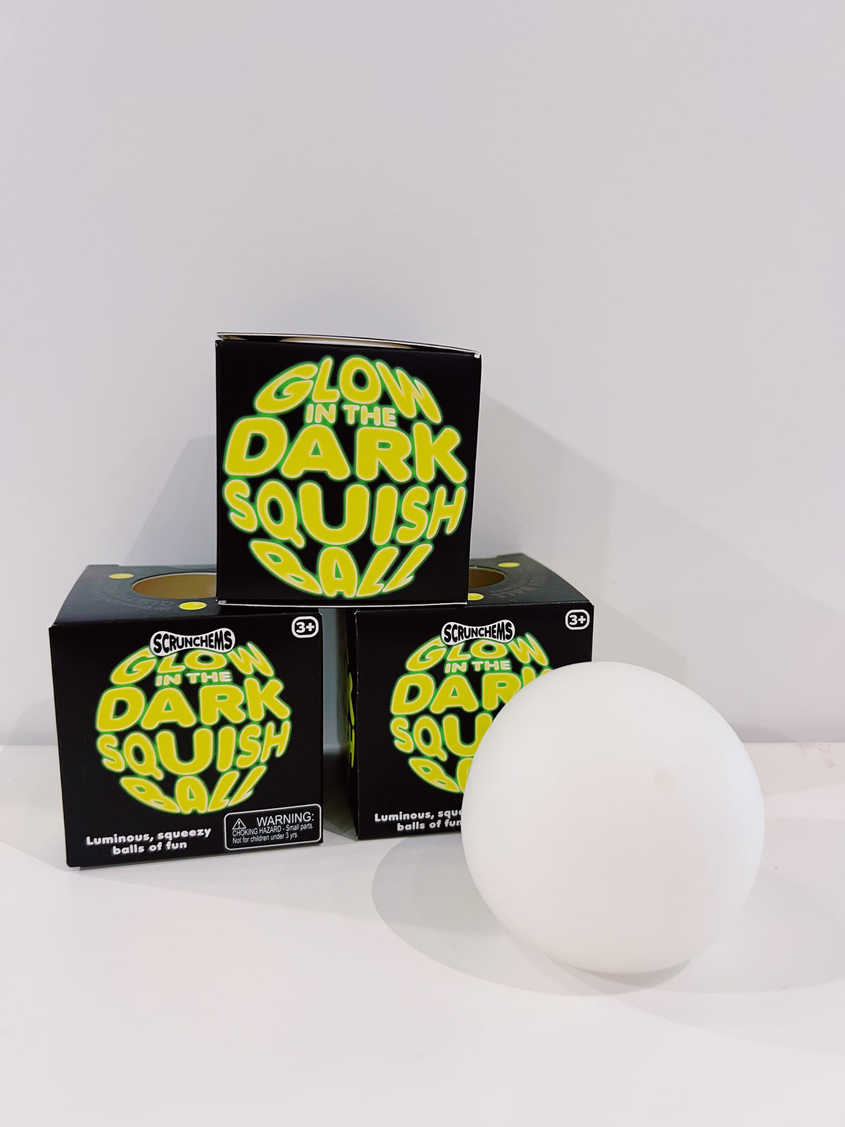 Scrunchems Glow in the Dark Squishy Ball