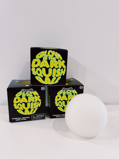 Scrunchems Glow in the Dark Squishy Ball