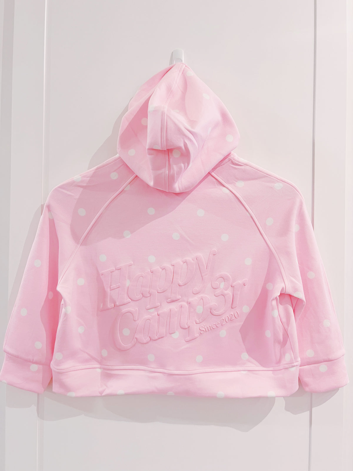 Happy Camp3r Ballet Pink Polka Dot Hoodie