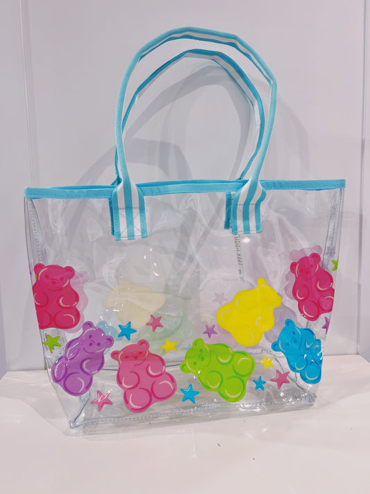 Yummy Gummy Clear Tote Bag