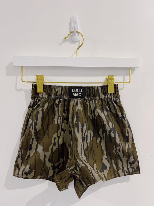 LuLu Mac Youth Mossy Oak Boxer Short