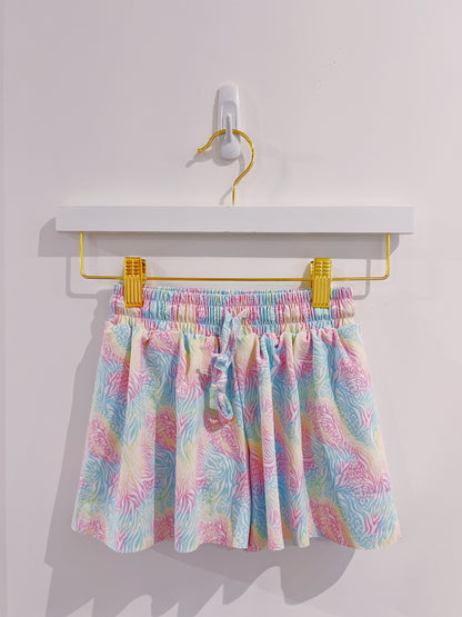 Zebra Rainbow Butterfly Shorts