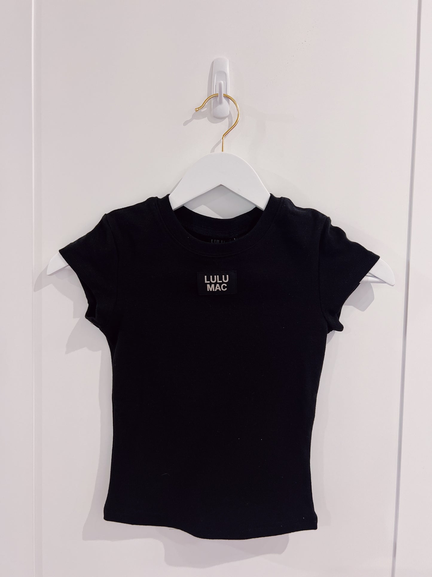 LuLu Mac Black Babydoll Top