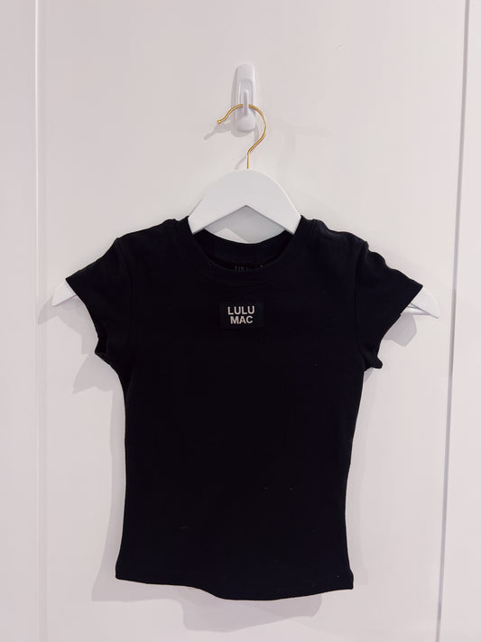 LuLu Mac Black Babydoll Top