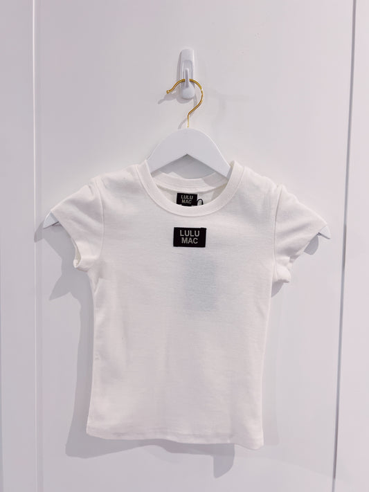 LuLu Mac White Babydoll Top