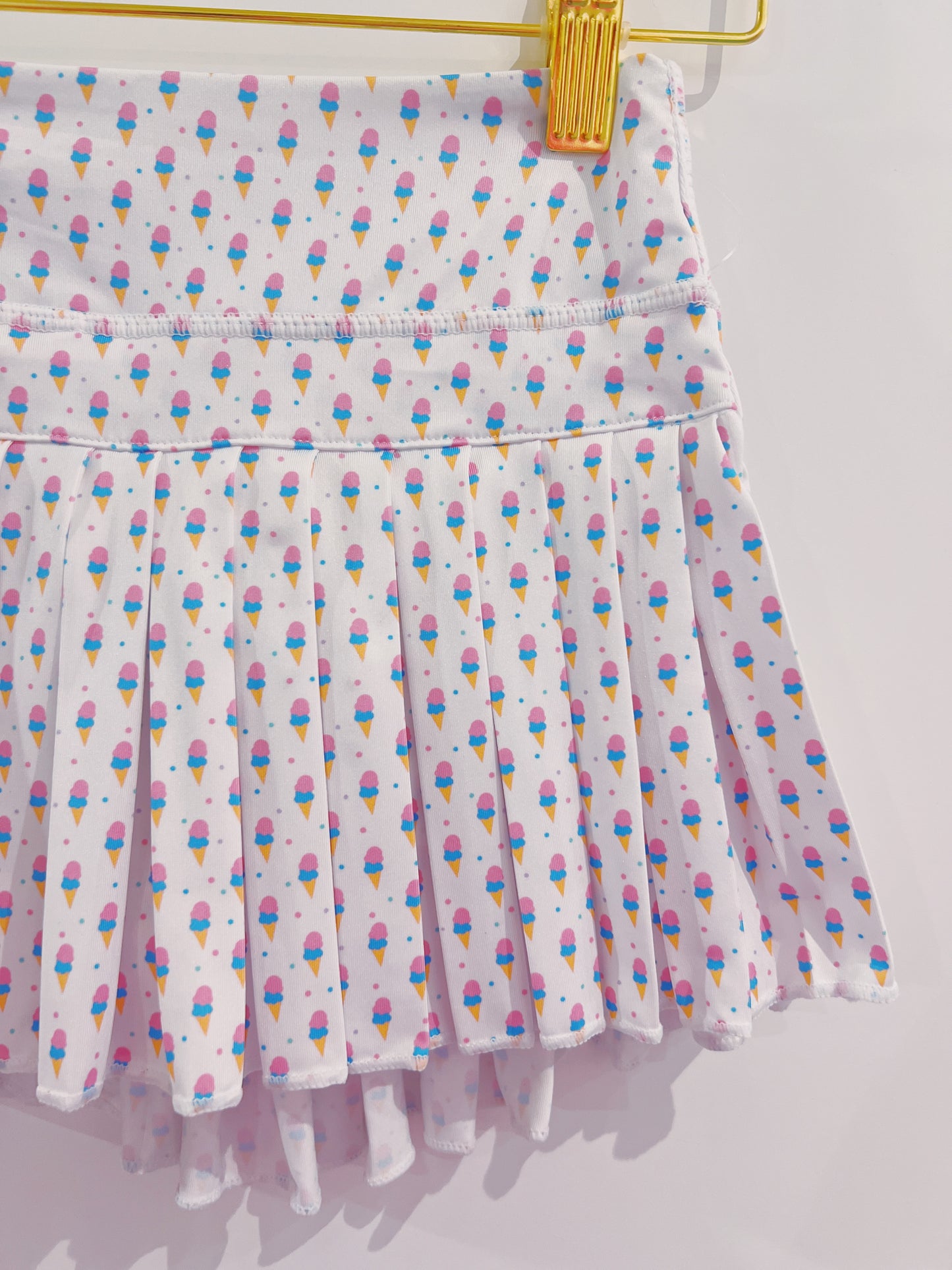 Ice Cream Mini Pleated Skort
