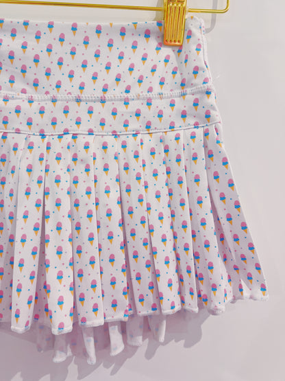 Ice Cream Mini Pleated Skort