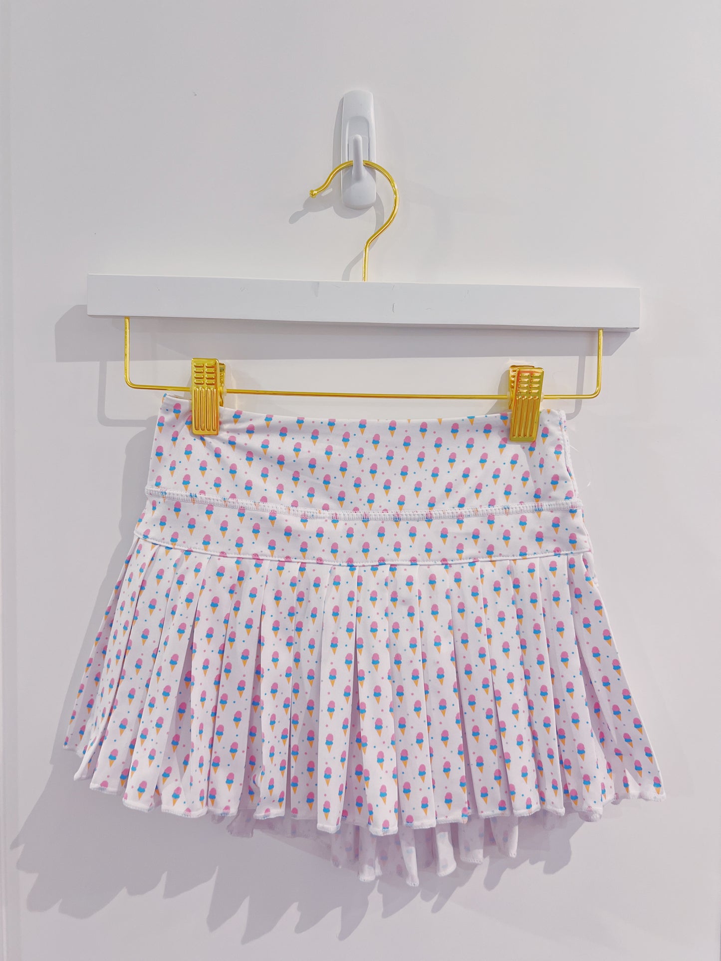 Ice Cream Mini Pleated Skort