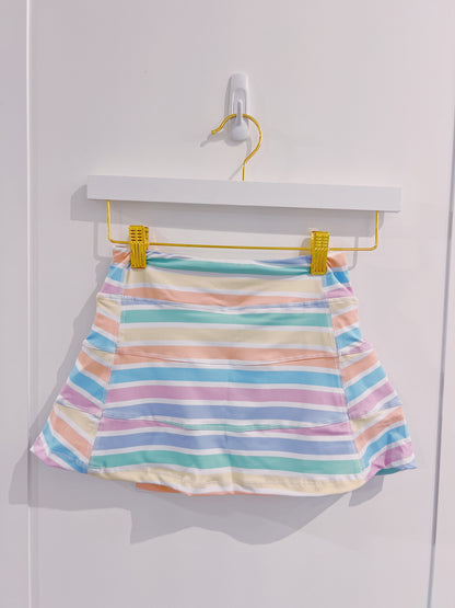 Belle Cher Striped Tennis Skort