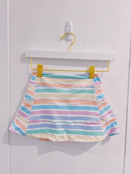 Belle Cher Striped Tennis Skort