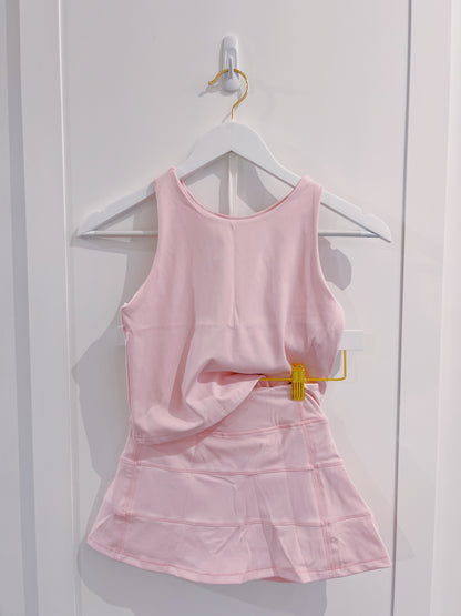 Belle Cher Pink Tennis Skort