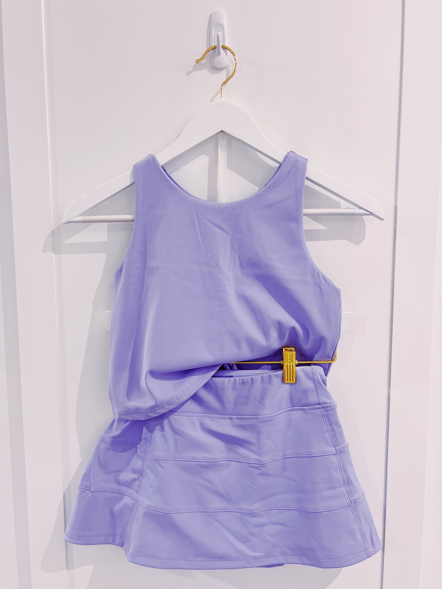 Belle Cher Lavender Razorback Tank